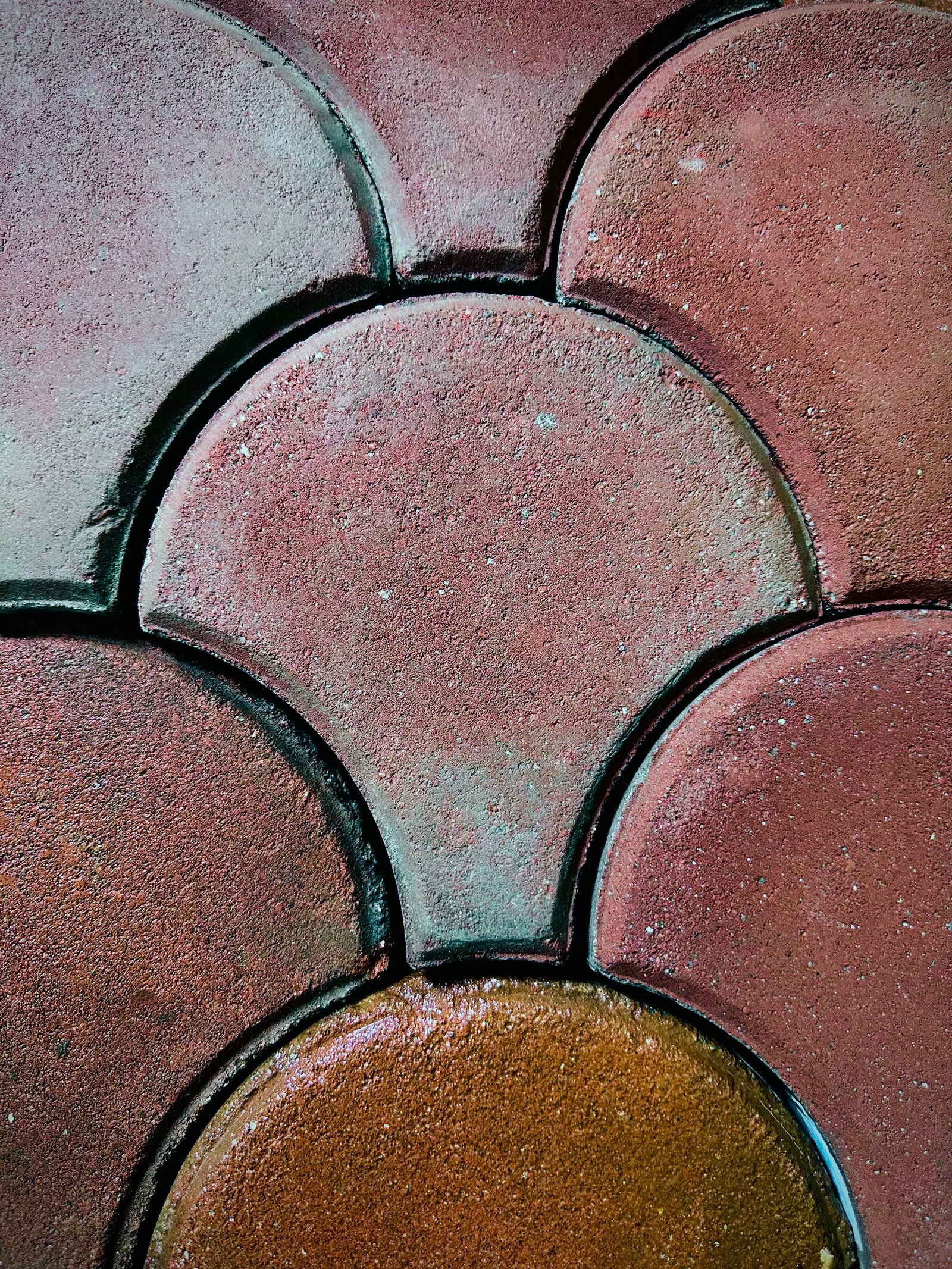 Fish Scale Paving Block